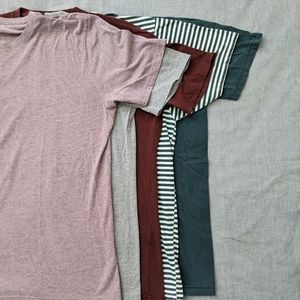 5-pack BR & AA t-shirts